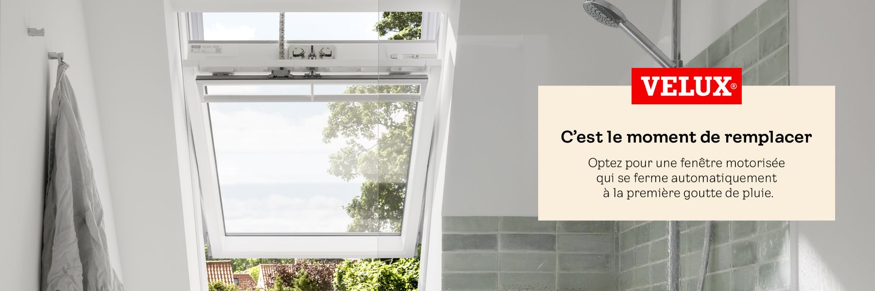 Velux : Optez pour la fenêtre motorisée !